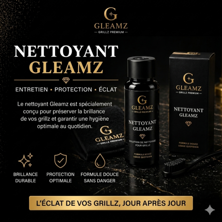 Nettoyant grillz | Gleamz